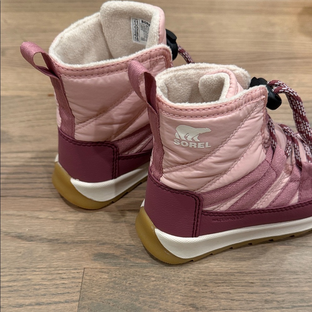 Sorel Snow Boots Pink Waterproof Winter Boots - Picture 6 of 7